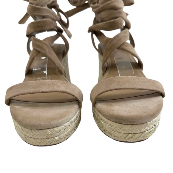 NWOT Vince Camuto Roreka Espadrille Platform Sandals in Tortilla Beige Size 9.5M - Picture 7 of 16